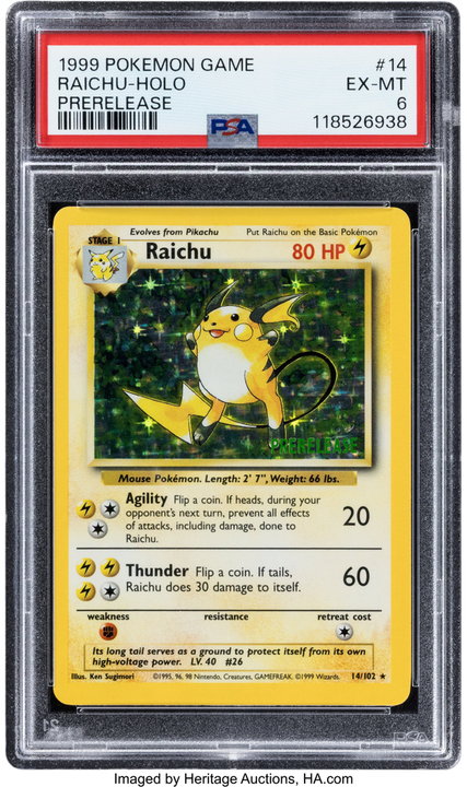 Prerelease Raichu